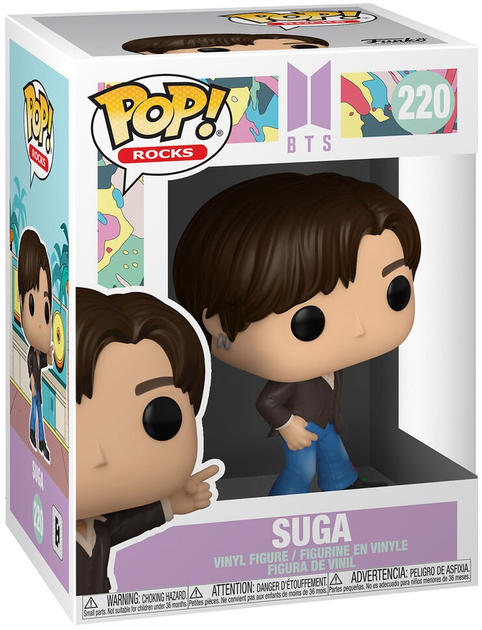 Figurka Funko POP! Rocks BTS Dynamite Suga 220 (0889698481090) - obraz 1