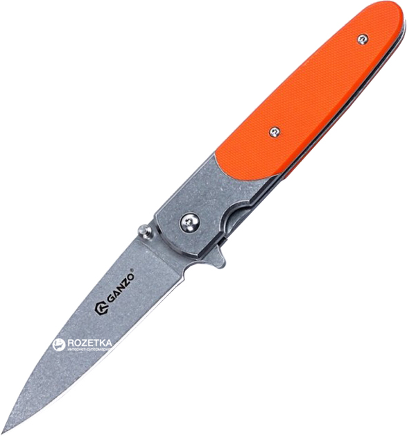 Туристический нож Ganzo G743-2 Orange (G743-2-OR) - изображение 1