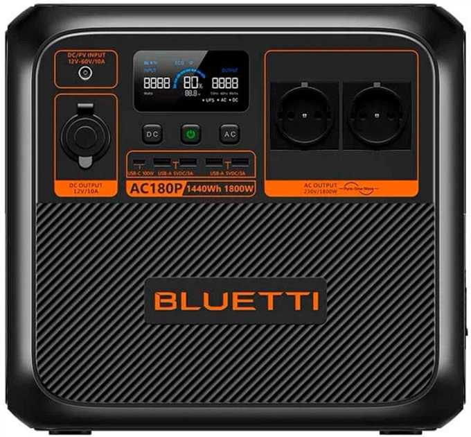 Зарядна станція BLUETTI AC180P - Фото 1 Зарядна станція BLUETTI AC180P - изображение 1