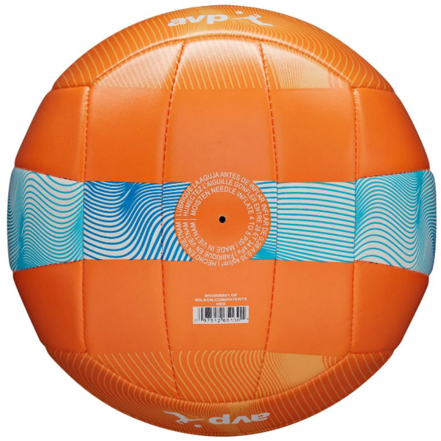 М'яч волейбольний Wilson AVP Movement VB Orange/Blue OF - изображение 8
