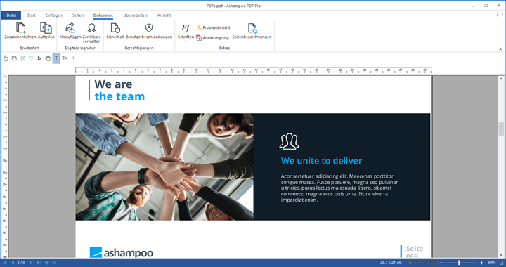 Редагування та конвертація PDF, Ashampoo PDF Pro 4, 1 ПК, безтермінова ліцензія - изображение 4