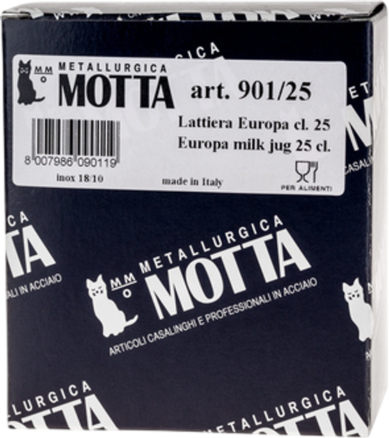 Глечик для молока Motta Europa 250 мл (8007986090119) - зображення 3