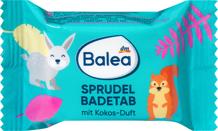 Пінка-шипучка для ванни Sprudel Badetabs від ТМ Balea - изображение 3