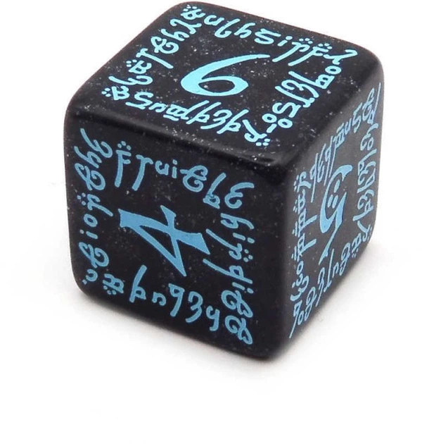 Набір кісток Q-Workshop 20-річчя Elvish Dice Kit Ельфійський 8 деталей (5907699497195) - зображення 3