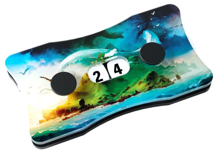 Liczniki życia do gry Gamegenic Life Counters Double Dials Island (4251715411223) - obraz 1