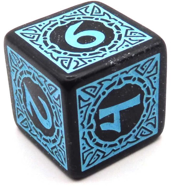 Zestaw kości Q-Workshop 20-lecie Viking Dice Kit Wikiński 8 elementów (5907699497218) - obraz 3