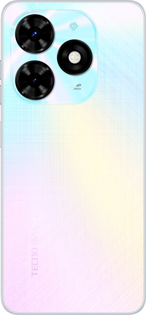 Мобільний телефон Tecno Spark 20C 8/128GB Mystery White (4894947011788) - зображення 4