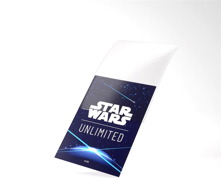 Zestaw koszulek do kart Gamegenic Star Wars Unlimited Art Sleeves Space Niebieskie (4251715414002) - obraz 4