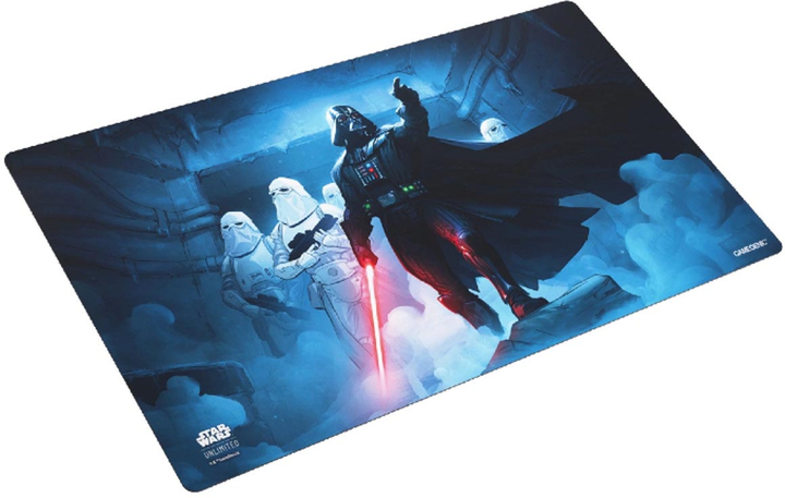 Mata do gry Gamegenic Star Wars Unlimited Game Mat Darth Vader 61 x 35 cm (4251715414095) - obraz 1