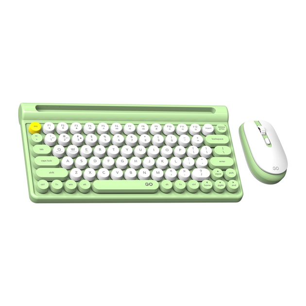 Клавиатура и мышь Fantech Go WK897 в зеленом цвете - беспроводные. - изображение 1