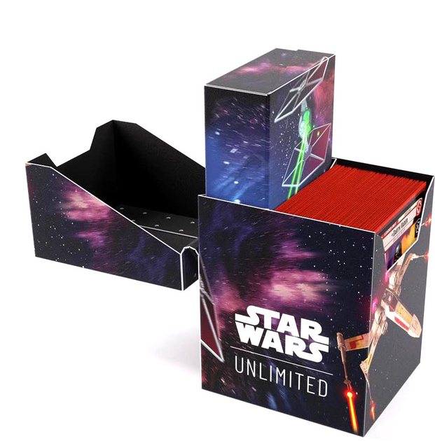 Коробка для карток Gamegenic Star Wars Unlimited Soft Crate X-Wing/TIE Fighter (4251715413913) - зображення 3