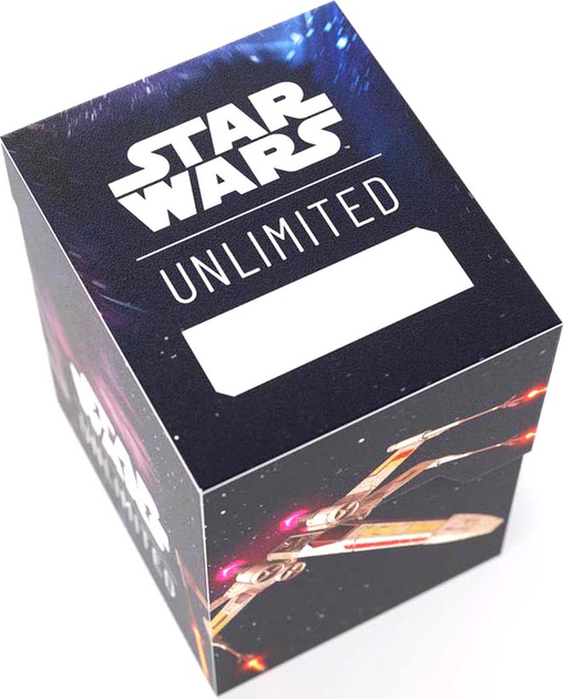 Pudełko na karty Gamegenic Star Wars Unlimited Soft Crate X-Wing/TIE Fighter (4251715413913) - obraz 2