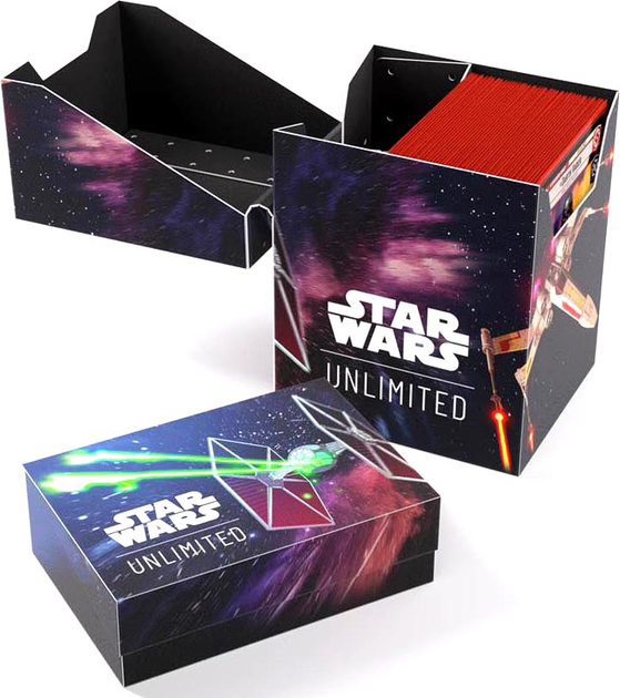 Коробка для карток Gamegenic Star Wars Unlimited Soft Crate X-Wing/TIE Fighter (4251715413913) - зображення 5