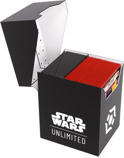 Коробка для карток Gamegenic Star Wars Unlimited Soft Crate Чорна (4251715413920) - зображення 6