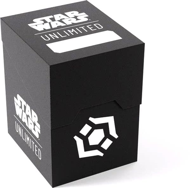 Коробка для карток Gamegenic Star Wars Unlimited Soft Crate Чорна (4251715413920) - зображення 9