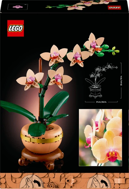 Конструктор LEGO Botanicals Мини орхидея 274 детали (10343