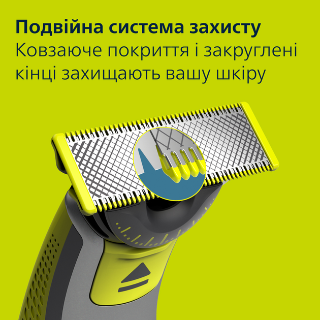 Набір Philips OneBlade Електростанок 360 QP2734/23 + Змінні леза 360 QP624/50 з насадками для тіла 2 шт (8720689030557/8720689031875) - зображення 10