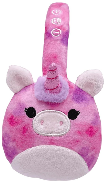 Słuchawki Squishmallows Plush Bluetooth Headphones Lola (5060777101077) - obraz 3