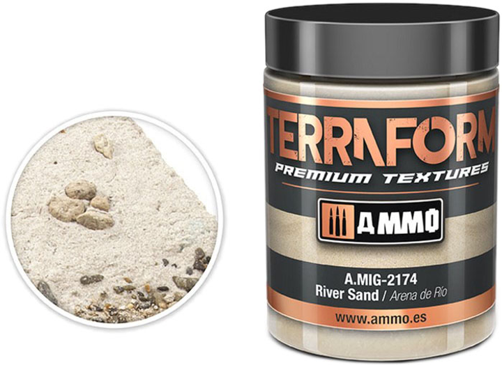 Pasta akrylowa Ammo Terraform Premium River Sand 100 ml (8432074021742) - obraz 1