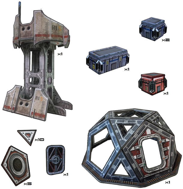 Набір аксесуарів Battle Systems Outlands Explorer Station (5060660090327) - зображення 1