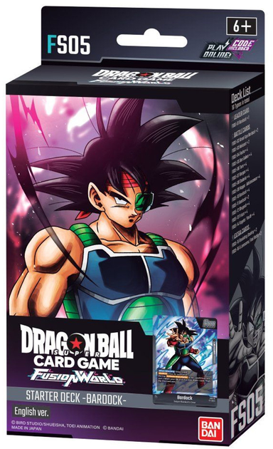 Набір карток Bandai Dragon Ball Super Card Game Fusion World FS05 Starter Deck (810059786561) - зображення 1