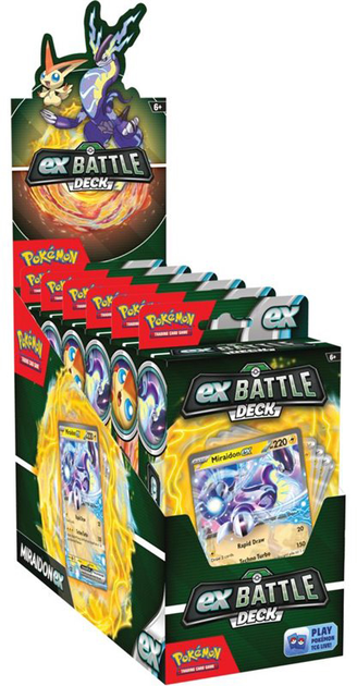 Zestaw kart Pokemon Pokemon TCG Battle Deck Miraidon ex Victini ex Display 6 szt (820650867545) - obraz 1