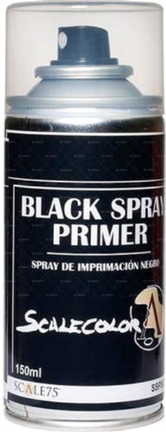 Primer-spray Scale 75 Czarny 150 ml (0843701019658) - obraz 1