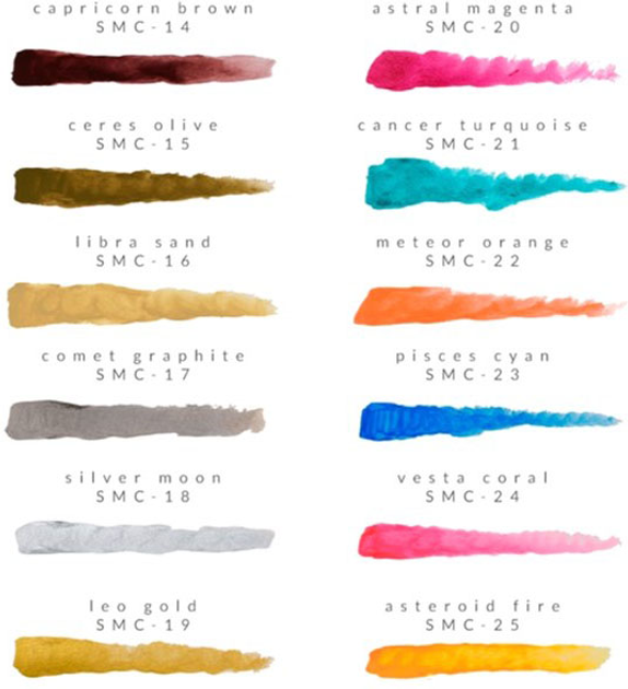Zestaw farb Scale 75 Celestial Vault Mystic Colors 24 szt x 17 ml (8435635305404) - obraz 4