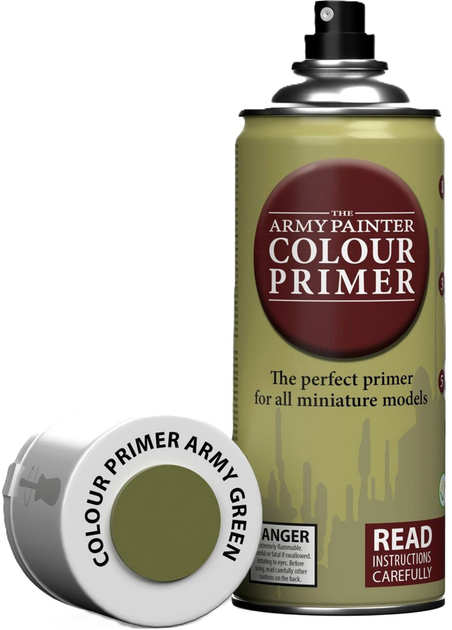 База-спрей The Army Painter Colour Primer Army Зелений 400 мл (5713799300514) - зображення 1