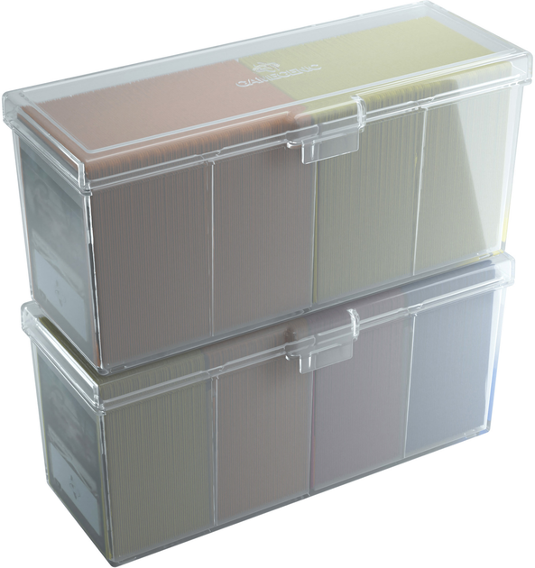 Коробка для карток Gamegenic Deckbox Fourtress на 320+ предметів Прозора (4251715401354) - зображення 7