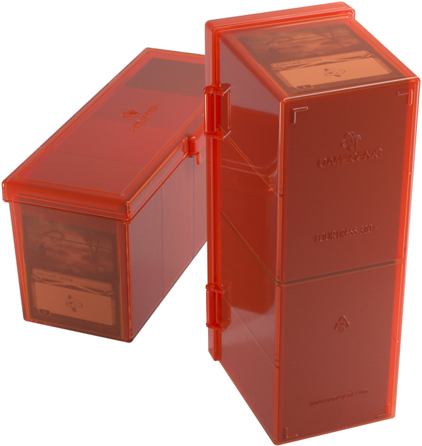 Pudełko na karty Gamegenic Deckbox Fourtress na 320+ przedmiotów Czerwone (4251715401392) - obraz 8