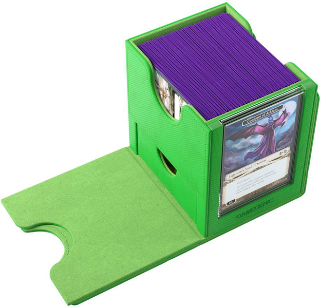 Pudełko na karty Gamegenic Premium Box Sidekick PRO XL na 100+ przedmiotów Zielone (4251715415894) - obraz 15