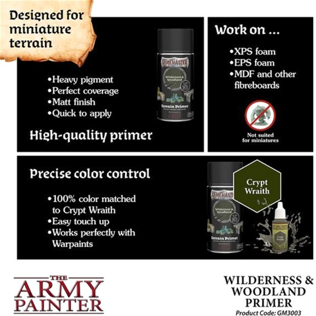 Primer-spray The Army Painter Gamemaster Wilderness & Woodland Spray 300 ml (5713799300392) - obraz 2