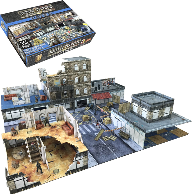 Model do składania Battle Systems Tabletop Games & Terrain Urban Apocalypse City Block Core (5060660090181) - obraz 3