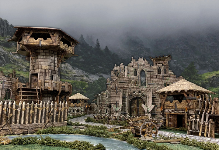 Збірна модель Battle Systems Tabletop Games & Terrain Fantasy Battlefield (5060660090884) - зображення 5