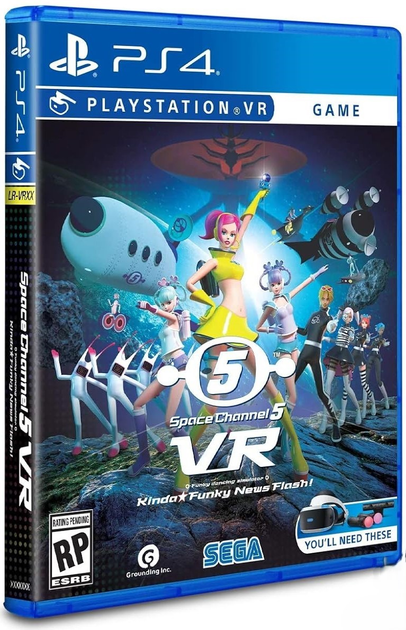 Гра PS4 Space Channel 5 VR Kinda Funky News Flash! (Blu-ray диск) (0819976024374) - зображення 1