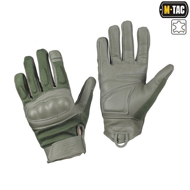 Перчатки M-Tac Nomex Assault Tactical Mk.7 Olive M 90307001-M - зображення 1