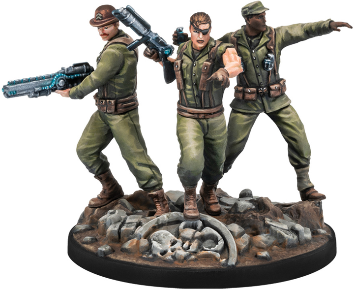 Zestaw akcesoriów Atomic Mass Games Marvel Crisis Protocol Nick Fury Sr. & the Howling Commandos (841333112486) - obraz 2