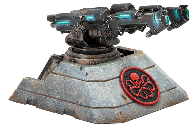 Набір аксесуарів Atomic Mass Games Marvel Crisis Protocol Hydra Turret Terrain Pack (841333120245) - зображення 4