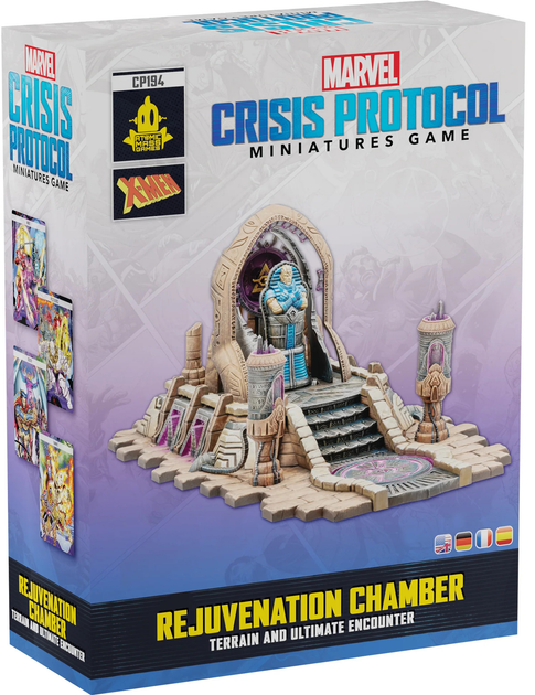 Набір аксесуарів Atomic Mass Games Marvel Crisis Protocol Rejuvenation Chamber Ultimate Encounter (841333127152) - зображення 1