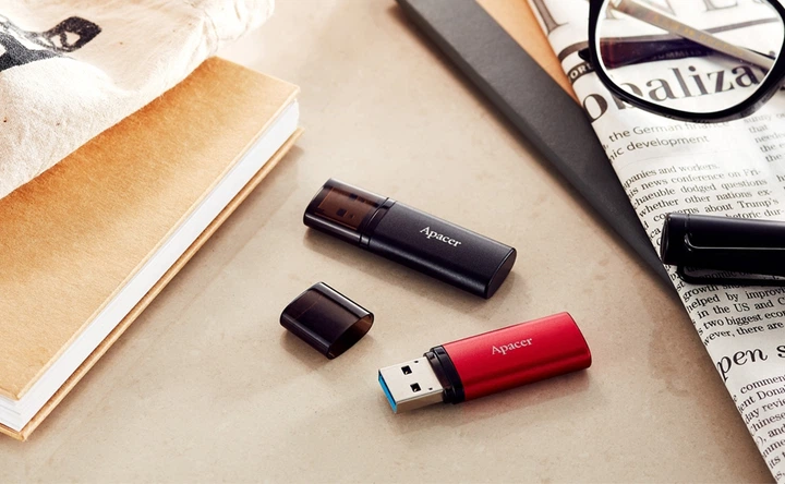 Флеш память USB Apacer AH25B 32GB USB 3.2 Gen1 Red (AP32GAH25BR-1