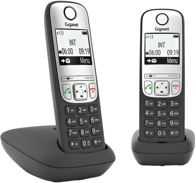 Telefon IP Gigaset A690 Duo Black (L36852-H2810-B101) - obraz 1