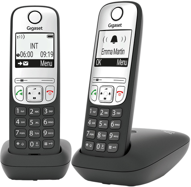 Telefon IP Gigaset A690 Duo Black (L36852-H2810-B101) - obraz 2