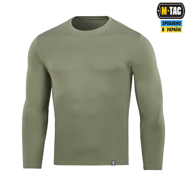 Футболка довгий рукав M-Tac Light Olive (XL) 93/7 20067038-XL - зображення 1