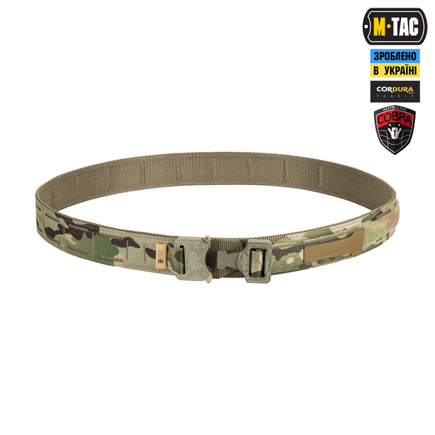 Ремінь M-Tac Cobra Buckle Tactical Belt Laser Cut Multicam 3XL 10263008-3XL - зображення 2