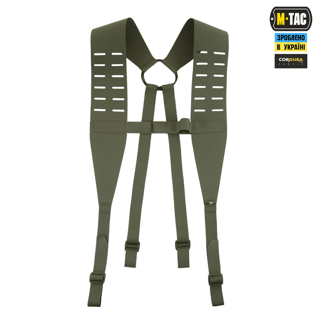 Ремені плечові для тактичного поясу M-Tac Laser Cut Ranger Green (REGULAR) 10255023-R - зображення 1