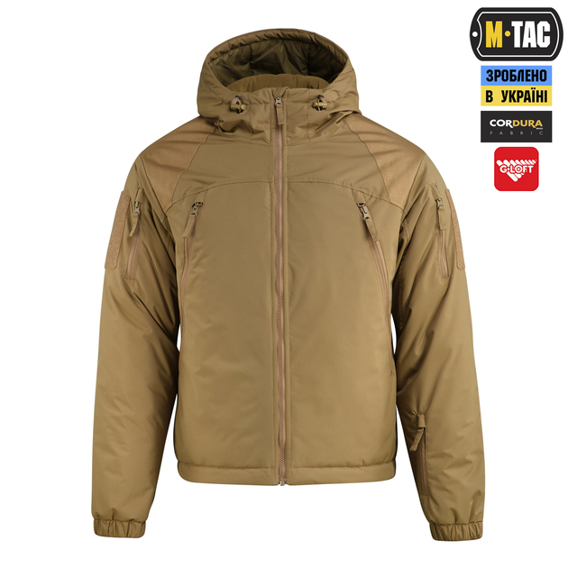 Куртка зимова M-Tac Alpha Gen.III Pro Coyote Brown XS/L 20431117-XS/L - зображення 2