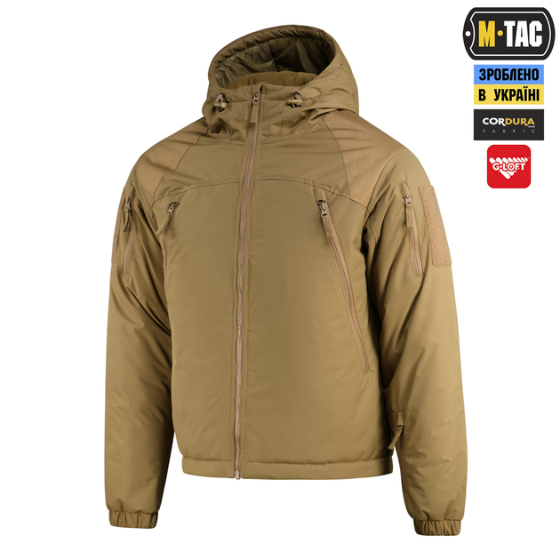 Куртка зимова M-Tac Alpha Gen.III Pro Coyote Brown S/R 20431117-S/R - зображення 1