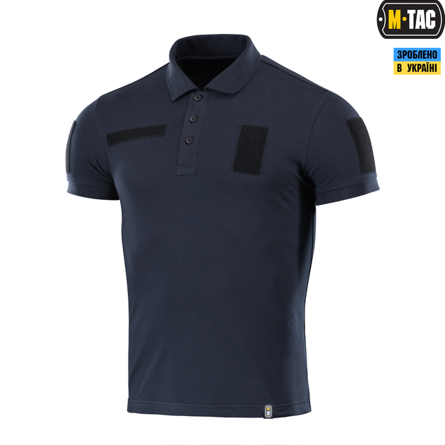 Поло тактовне M-Tac Dark Navy Blue (3XL) 65/35 80014015-3XL - зображення 1