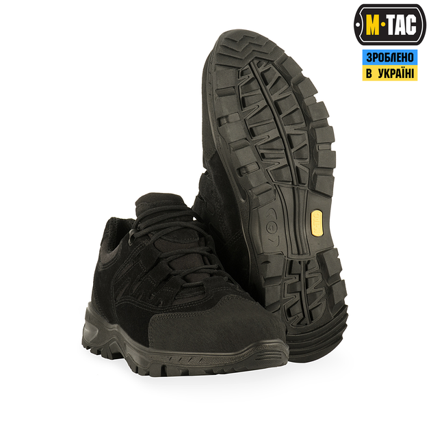 Кросівки тактичні M-Tac Leopard Wide Black II R 43 30205702-43 - изображение 2